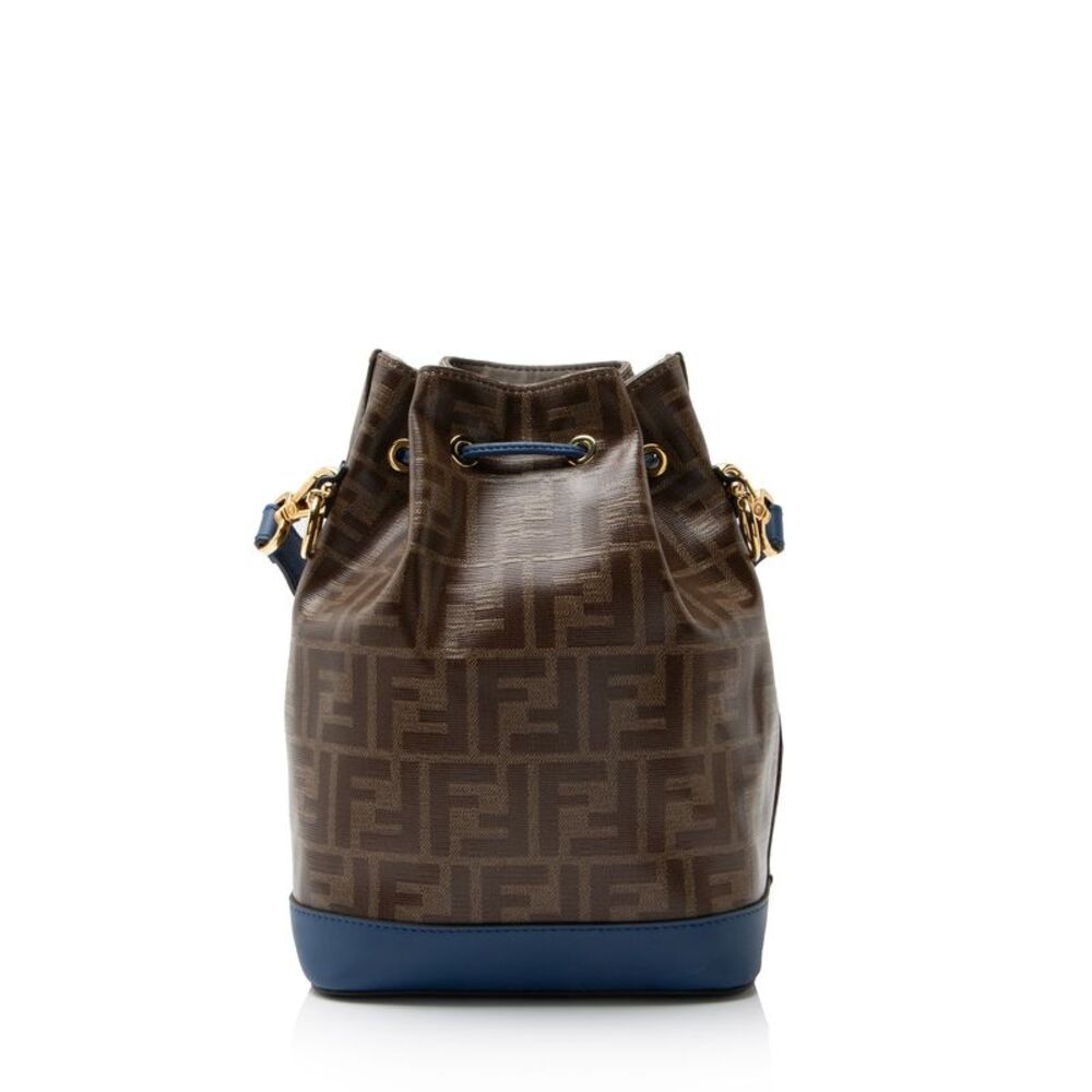 Fendi FF Spalmati Mon Tresor Grande Shoulder Bag - Picture 3 of 11